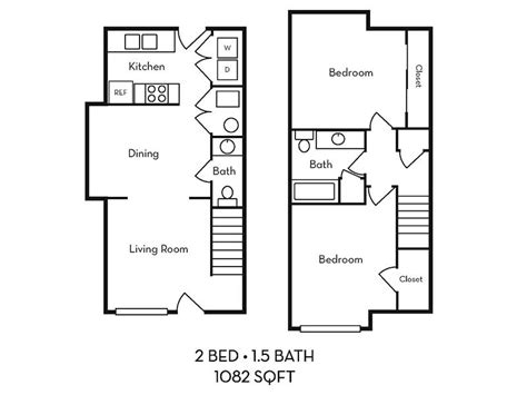 Floor Plan Pricing for Logan Landing Townhomes Apartments in Logan