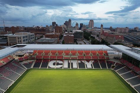 New Stadium for Major League Soccer's St. Louis CITY SC Hosts Inaugural Match - HOK