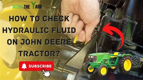 How to Check Hydraulic Fluid Level on John Deere Tractor - Mudflap Fuel ...