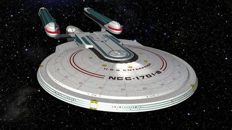 The Excelsior-class Enterprise NCC-1701 B | Star trek, Uss enterprise star trek, Star trek starships