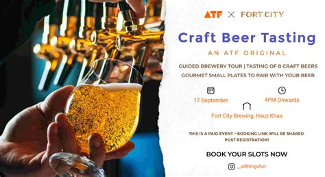 Craft Beer Tasting & Brewery Tour