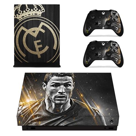 Real Madrid Decal Skin Sticker For Xbox One X and Controllers ...