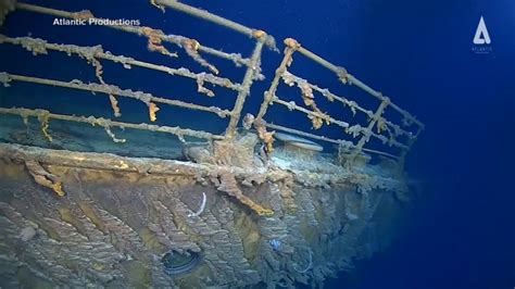 Newly captured video details deterioration of Titanic wreckage - ABC30 ...