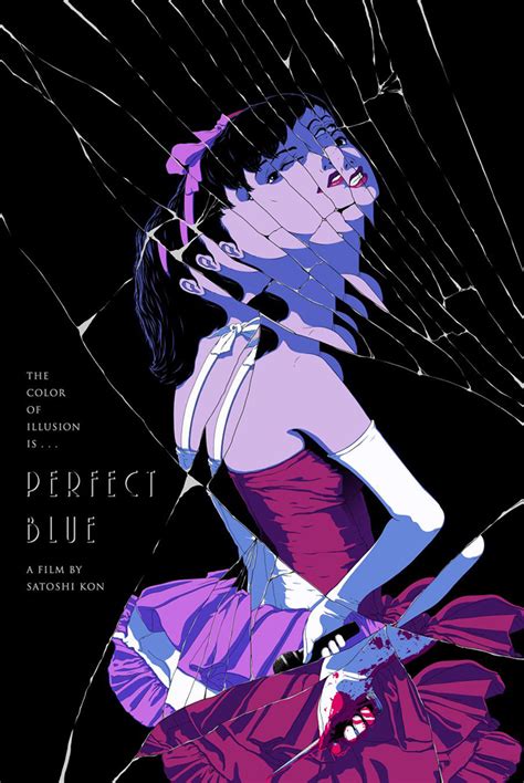 Perfect Blue (variant) by Ethan Sharp - Home of the Alternative Movie Poster -AMP-