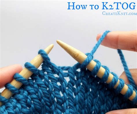 How to K2tog and P2tog (knit 2 Together, Purl 2 Together) | Knitting, Knitting basics, Fabric yarn