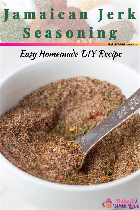 Jamaican Jerk Seasoning | Bake It With Love