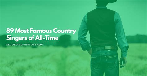 89 Most Famous Country Singers of All-Time (2024)