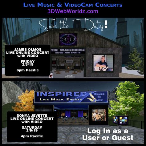 Live Music Concerts with Video this Weekend – Complete Webmaster ...