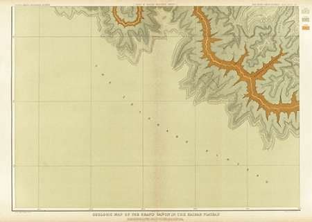 Grand Canyon - Geologic Map of The Southern Part of The Kaibab Plateau (Part III. South-Western ...