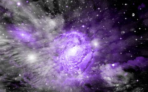 Purple nebula HD desktop wallpaper : Widescreen : High Definition : Fullscreen