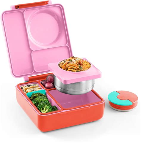 Amazon.com: OmieBox Bento Box for Kids - Insulated with Leak Proof ...