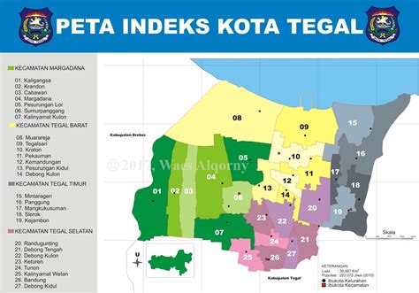 Peta Indeks Kota Tegal - Gudang Tutorial