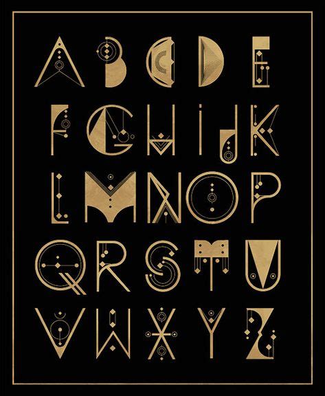 Friday Inspiration:The Art Of Typography-(N.1) (With images) | Art deco logo, Art deco ...