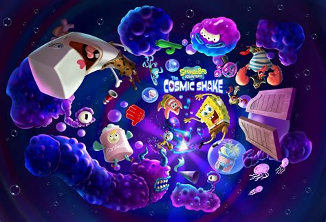 SpongeBob SquarePants: The Cosmic Shake Trailer Characters