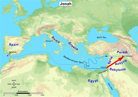 Image result for map jonah | Jonah bible, Bible history, Bible study lessons