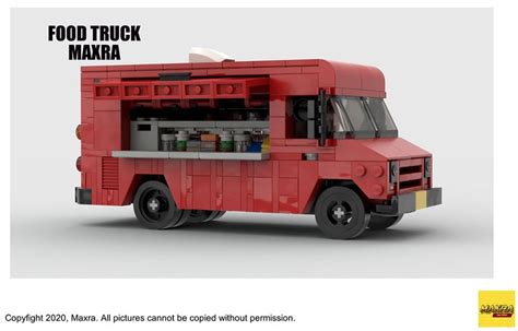 LEGO MOC Food Truck by maxra | Rebrickable - Build with LEGO