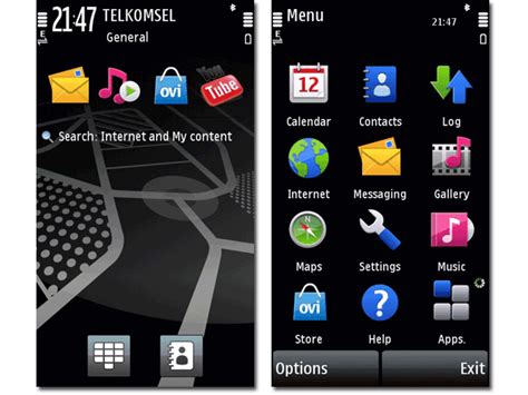 Mobile Phones: Original Nokia 5800 Navigator themes