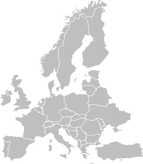 Image vectorielle gratuite: Europe, Carte, Pays, Etats, Gris - Image gratuite sur Pixabay - 297168