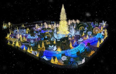 Experience The Magic Of The World's Largest Christmas Light Maze