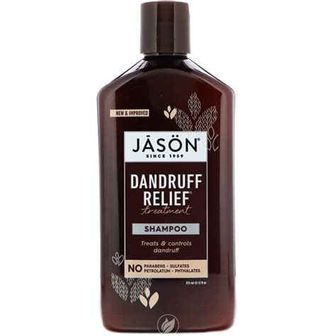 Jason Natural Products Shampoo Dandruff Relief 12 Ounce, Pack of 2 ...