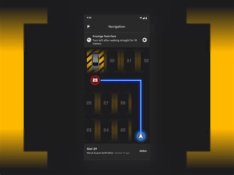 Parking App by Rakshit JV on Dribbble