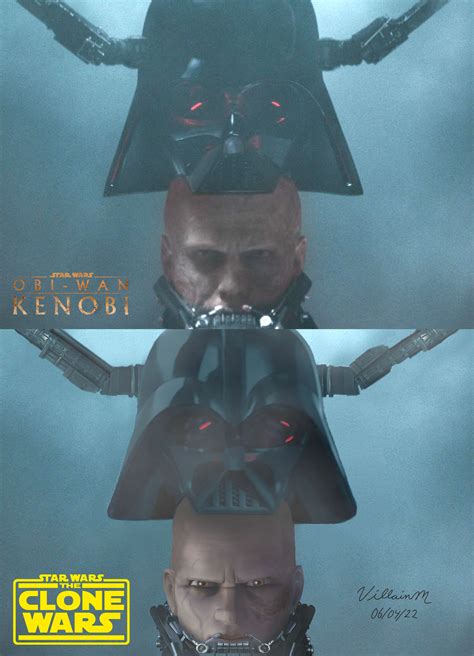 Obi-wan Kenobi series Vader - The Clone Wars style by VillainMartinusen ...