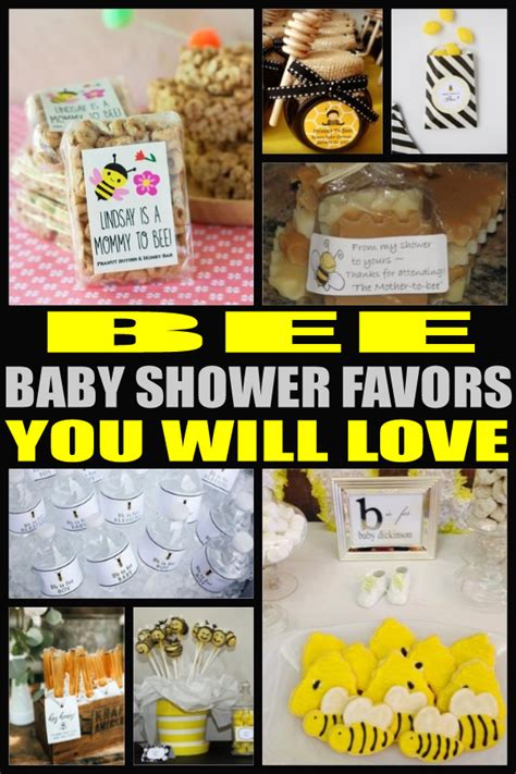 Bee Baby Shower Favors