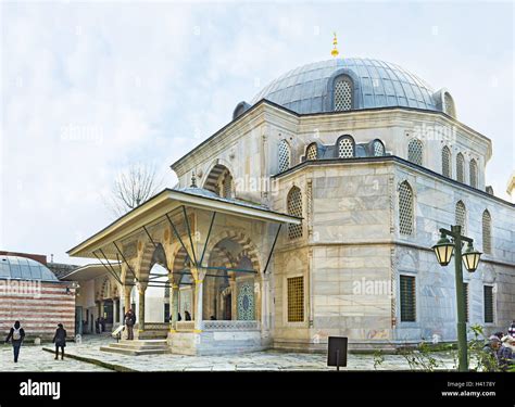 The panorama of the Tomb of Sultan Selim II, located on the territory ...