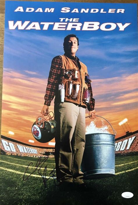 Sold Price: ADAM SANDLER SIGNED THE WATERBOY MOVIE POSTER JSA COA AUTOGRAPH 12x18 AUTHENTIC ...