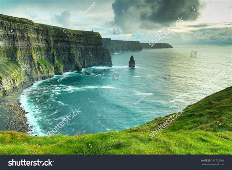 Cliffs Moher Sunset Co Clare Ireland Stock Photo 131723969 | Shutterstock