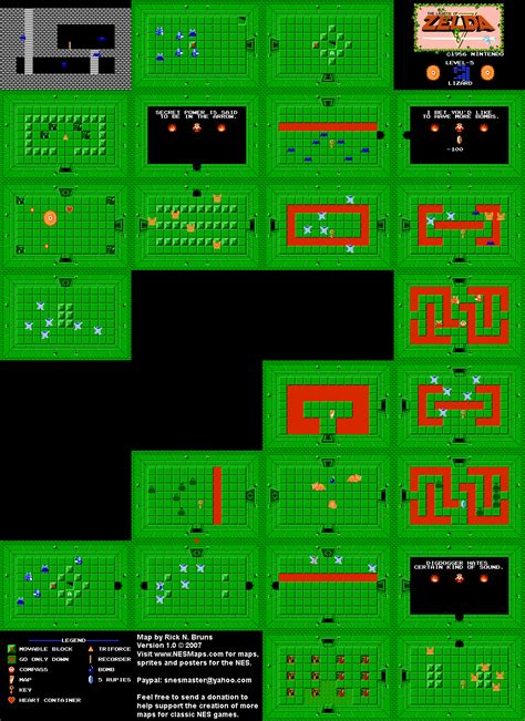 Original Zelda Map - vrogue.co