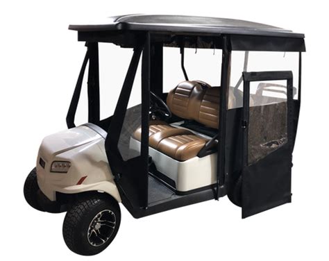 4 Passenger Hinged DoorWorks Golf Cart Enclosures