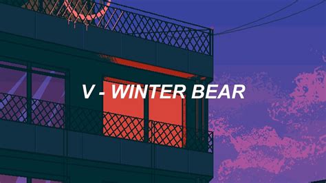 V (BTS) - 'Winter Bear' Lyrics - YouTube