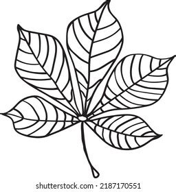 768 Black And White Small Leaf Image Clip Art Images, Stock Photos ...