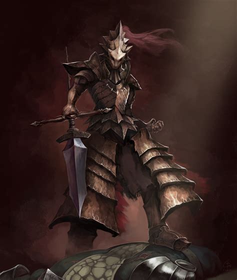 Dragonslayer Ornstein by christianactn on DeviantArt