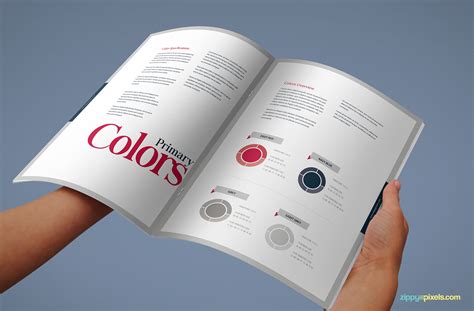 Brand book template mockup free indesign - gsaorder