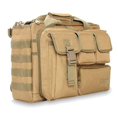 Military Briefcase,tactical laptop bag 15.6 inch Men's Laptop Messenger ...