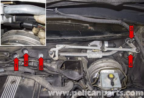 BMW E60 5-Series Wiper Motor Replacement (2003-2010) - Pelican Parts Technical Article