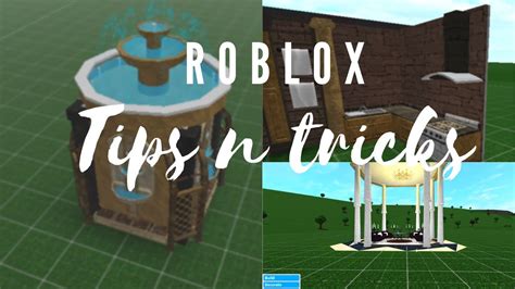 Roblox Bloxburg Tips N Tricks (2) - YouTube