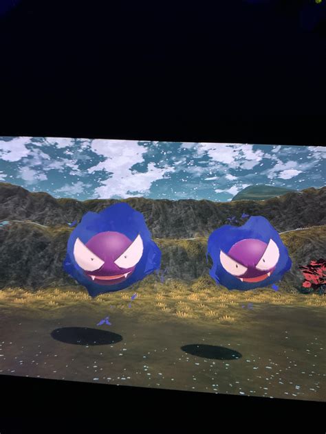 [Gen VIII] found a random shiny alpha gastly the other gastly is for ...