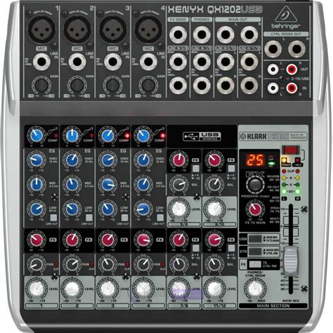 Behringer Xenyx QX1202 USB Mixing Desk | WhyBuyNew