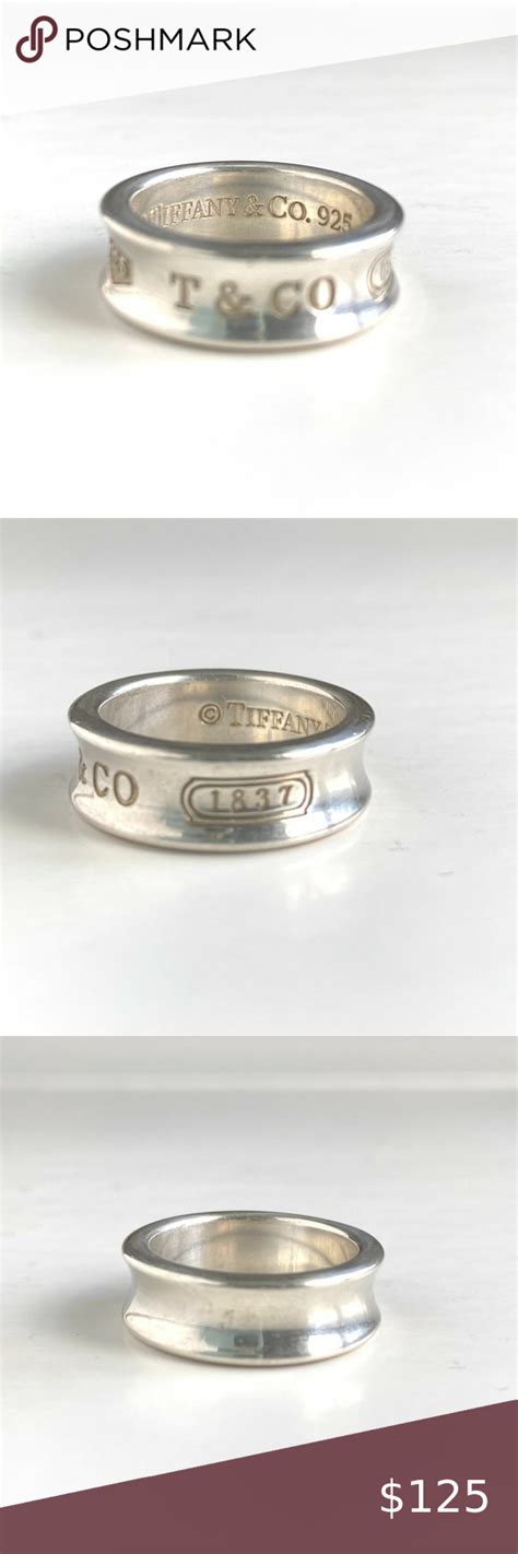 Tiffany & Co. 1837 Silver Ring | Silver rings, Womens jewelry rings, Sterling silver rings