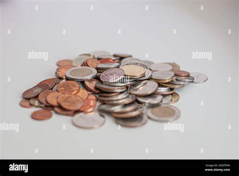 Thai baht coin on white Stock Photo - Alamy