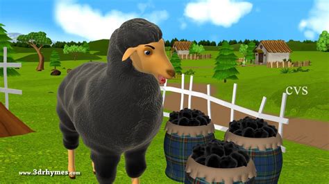 Baa Baa Black Sheep - 3D Animation English Nursery rhyme for children ...