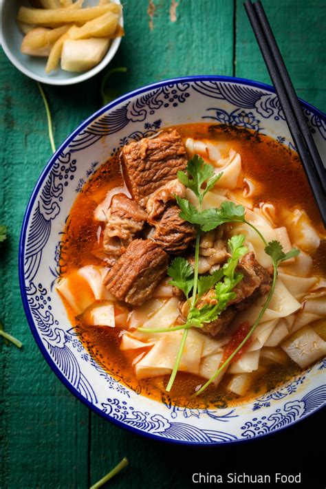 Chinese Beef Noodle Soup - China Sichuan Food