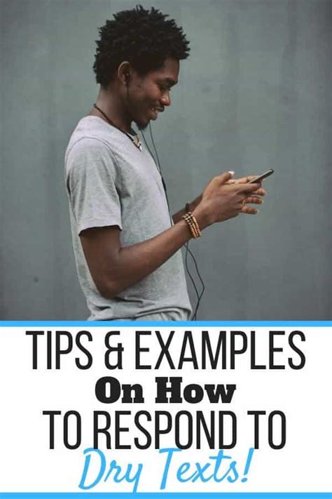 How to Respond to a Dry Text! (10 Tips and Examples!) - Self Development Journey