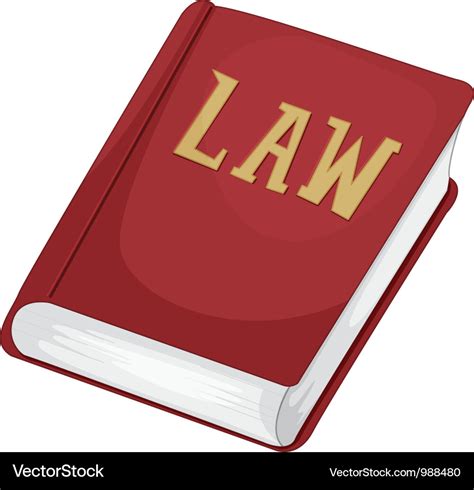 Law book Royalty Free Vector Image - VectorStock