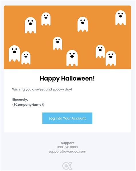 Halloween Email Template | Free download | Digital kit | Free email ...