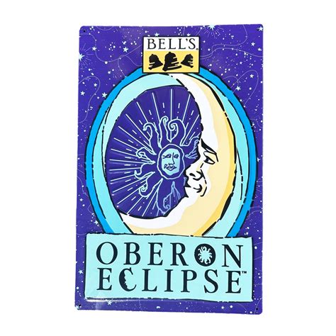 Oberon Eclipse Tin Sign – Bell's General Store Online