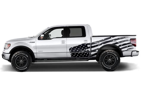 Custom Vinyl Decal Graphics PATRIOT Wrap Kit Ford F-150 Truck F150 2009 ...